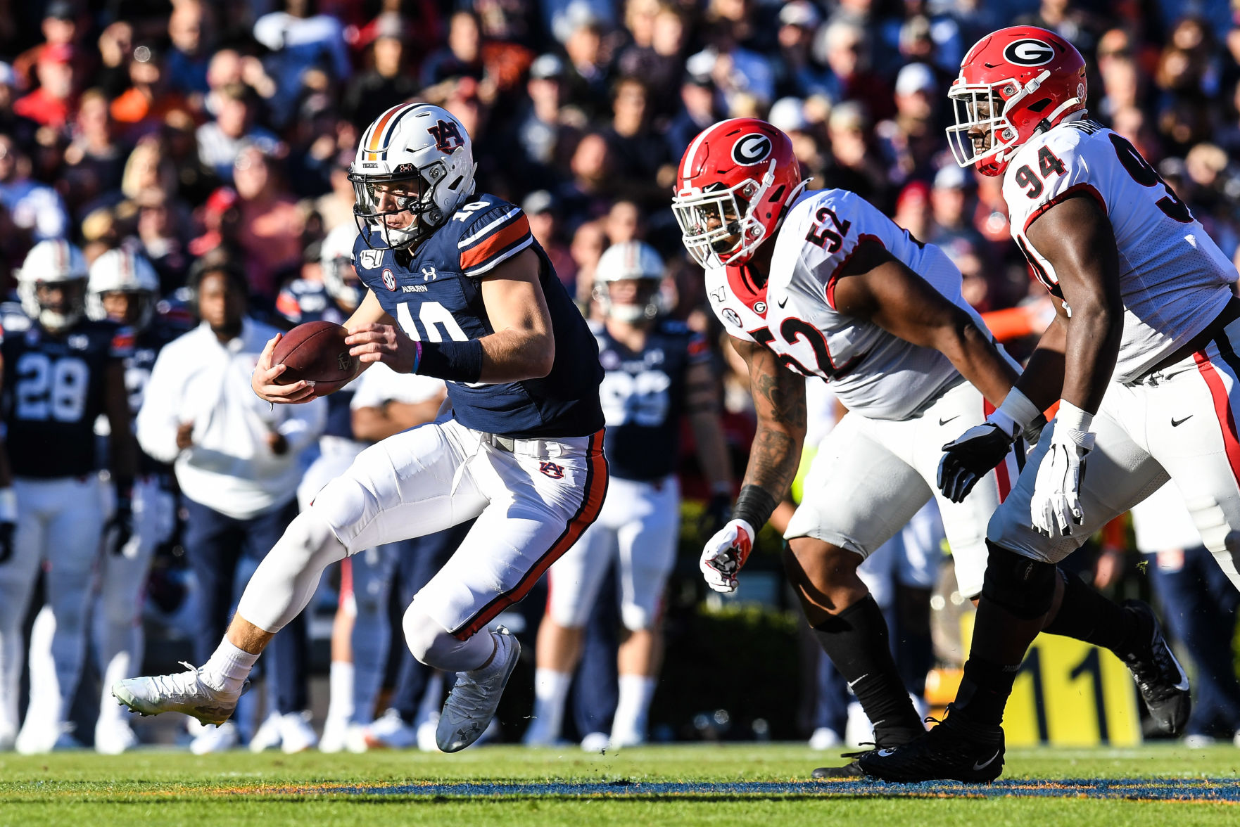 Georgia vs Auburn Football